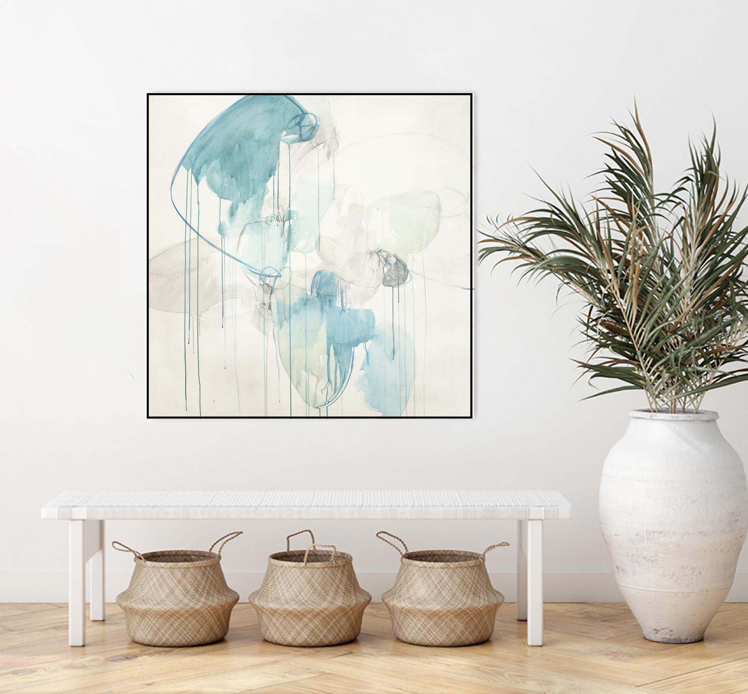 Inducted by Daleno Art on GIANT ART - blue abstract