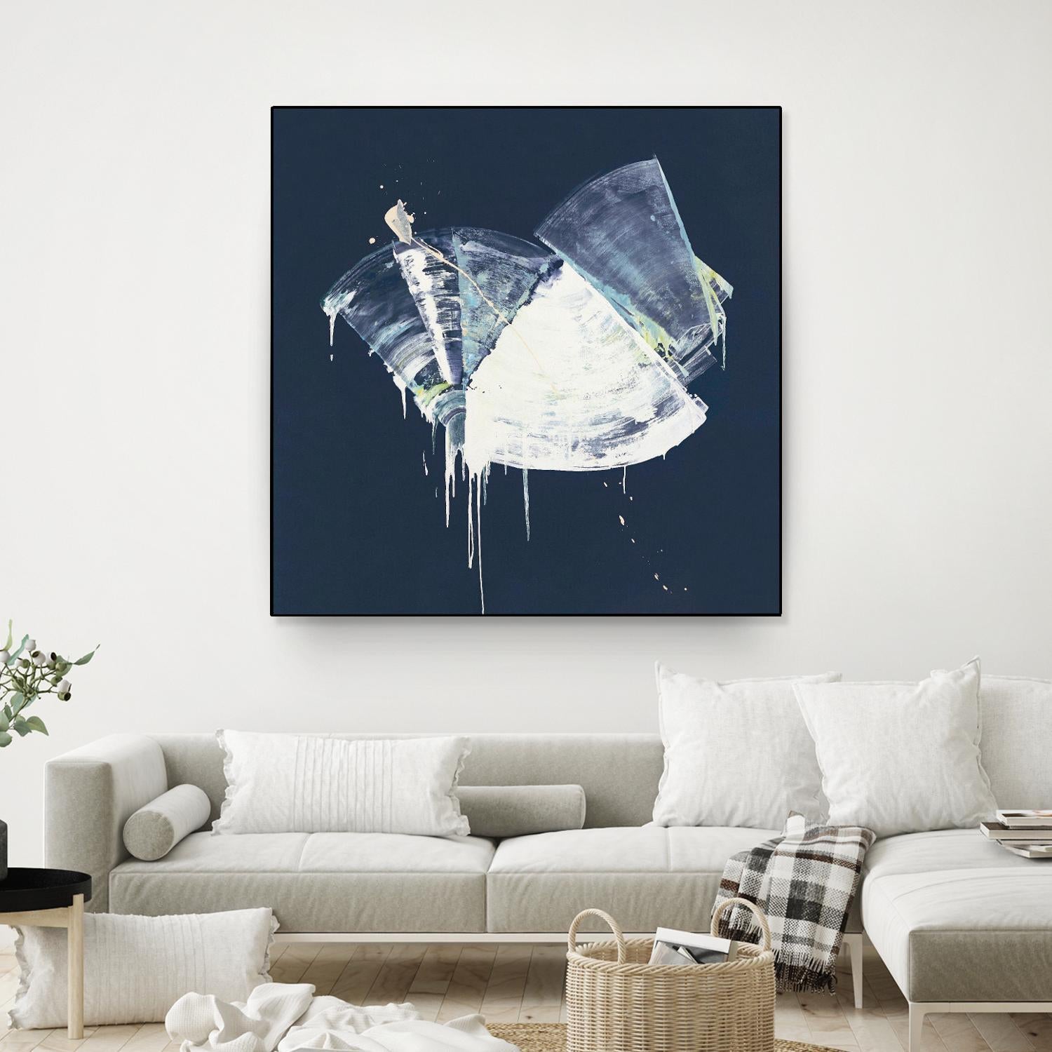 Bells in Motion by Daleno Art on GIANT ART - green abstract abstrait 