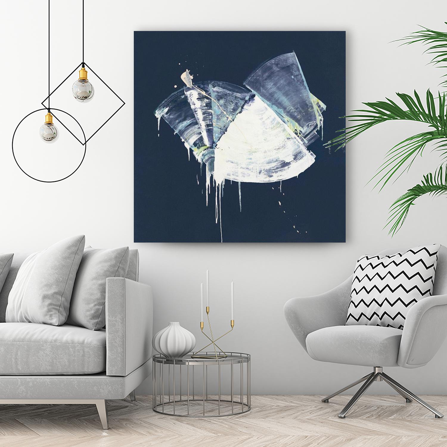 Bells in Motion by Daleno Art on GIANT ART - green abstract abstrait 