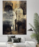 Crossing Into Canes by Daleno Art on GIANT ART - white abstract abstrait
