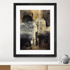 Crossing Into Canes by Daleno Art on GIANT ART - white abstract abstrait