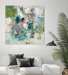 Break the Intrusion by Daleno Art on GIANT ART - beige abstract abstrait 