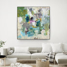 Break the Intrusion by Daleno Art on GIANT ART - beige abstract abstrait 