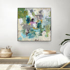 Break the Intrusion by Daleno Art on GIANT ART - beige abstract abstrait 