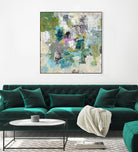 Break the Intrusion by Daleno Art on GIANT ART - beige abstract abstrait 