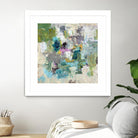 Break the Intrusion by Daleno Art on GIANT ART - beige abstract abstrait 