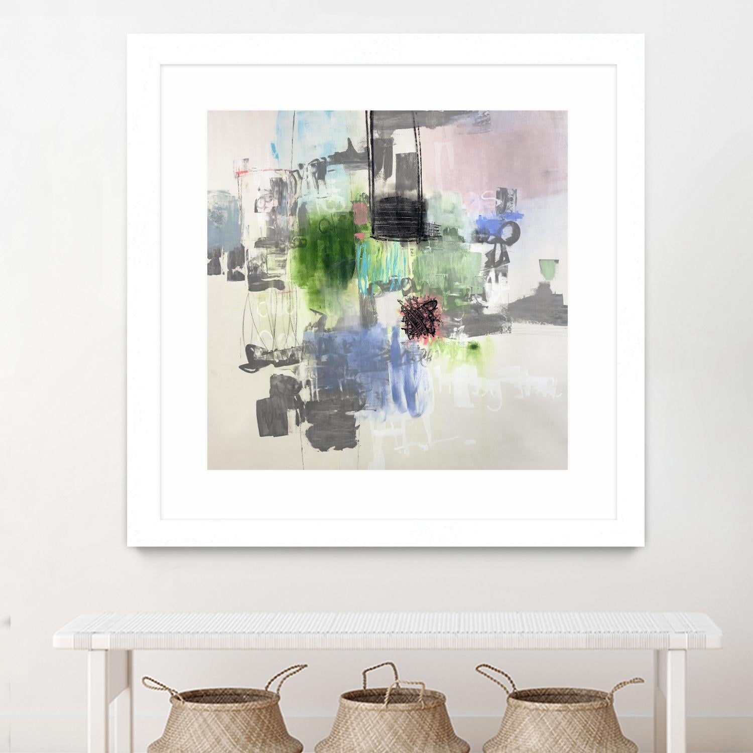 Uncontained by Daleno Art on GIANT ART - grey  abstract abstrait 