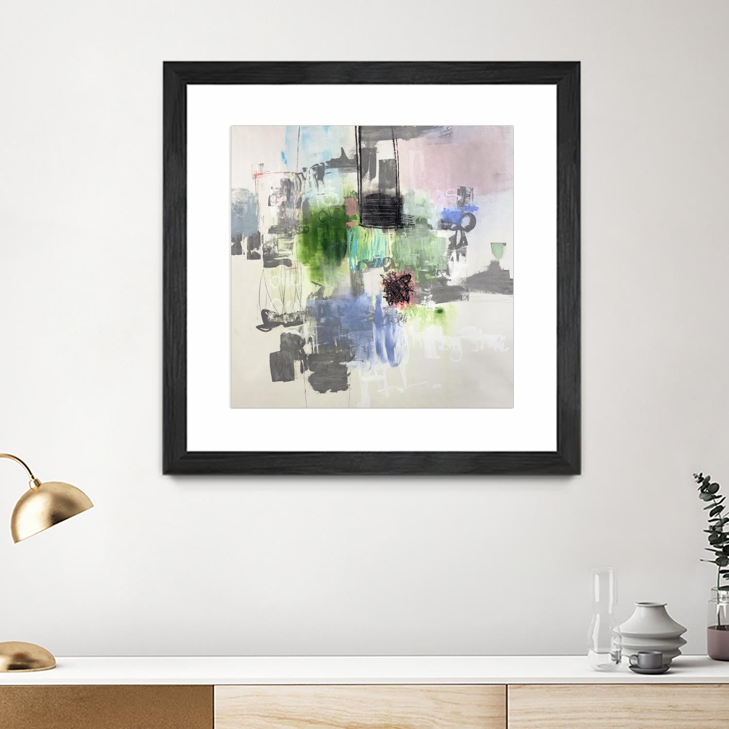 Uncontained by Daleno Art on GIANT ART - grey  abstract abstrait 
