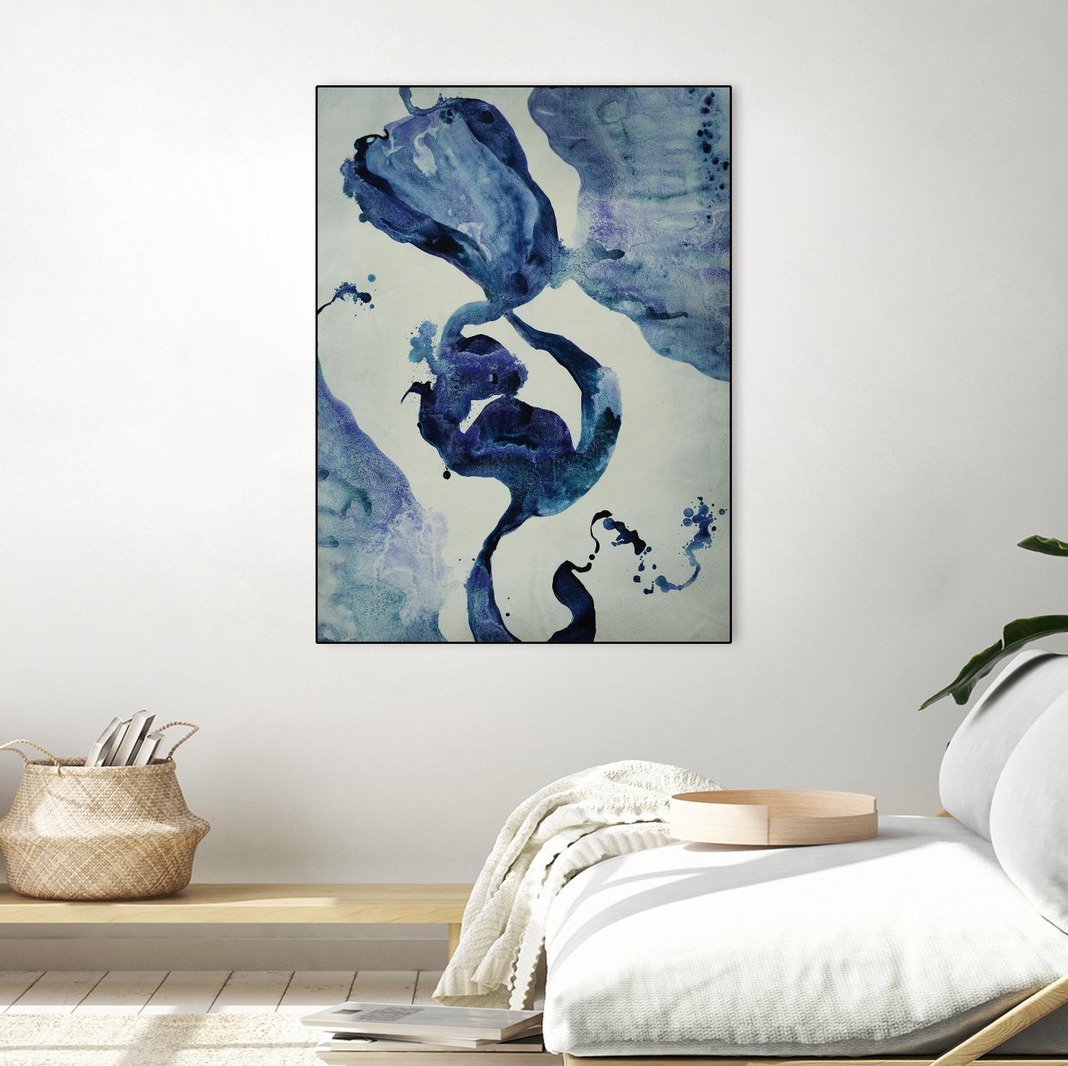 Inky Waters III by Daleno Art on GIANT ART - abstract