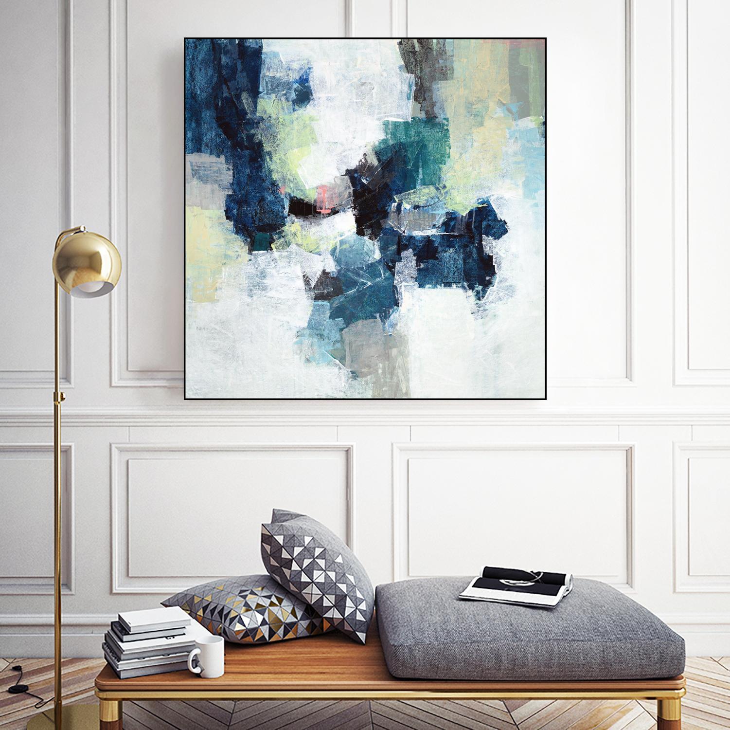 Dabber by Daleno Art on GIANT ART - pink abstract abstrait 