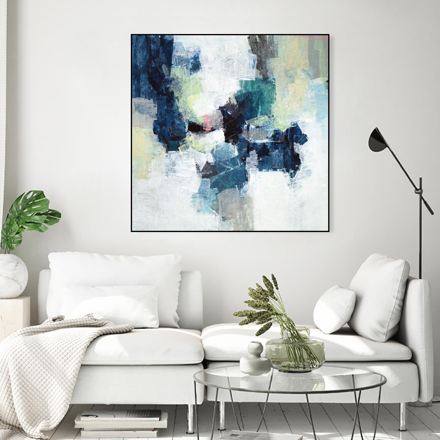 Dabber by Daleno Art on GIANT ART - pink abstract abstrait 