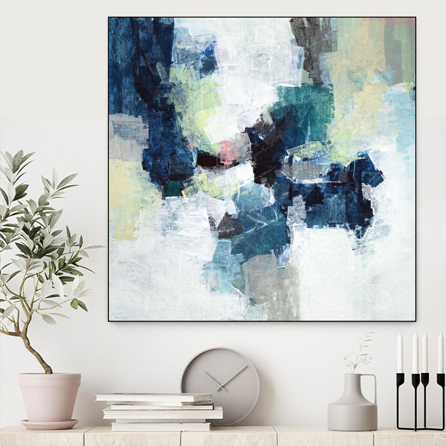 Dabber by Daleno Art on GIANT ART - pink abstract abstrait 