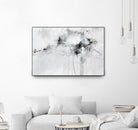 Silent Explosion by Daleno Art on GIANT ART - blue abstract abstrait 