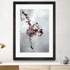 Welcomed Disturbance II by Daleno Art on GIANT ART - pink  abstract abstrait 