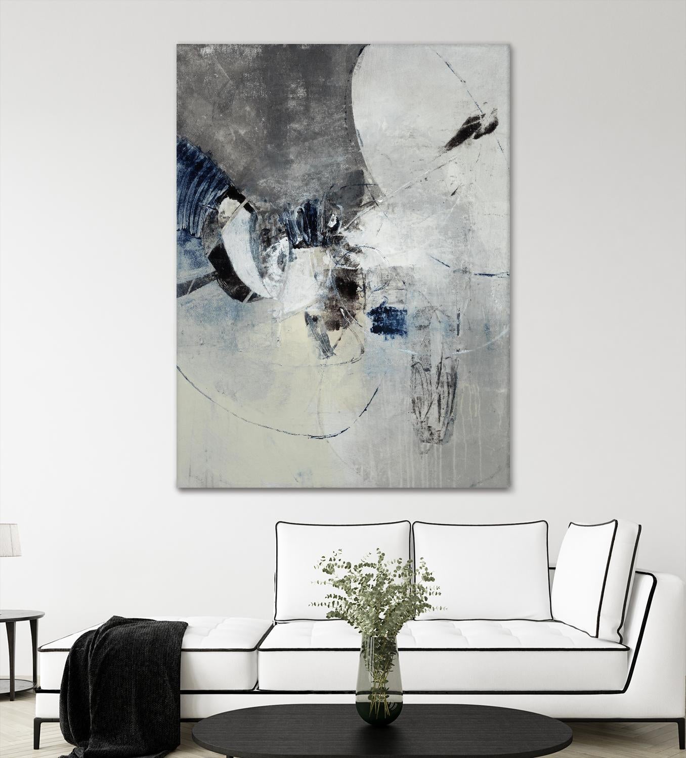 Solid Strike I by Daleno Art on GIANT ART - grey  abstract abstrait 