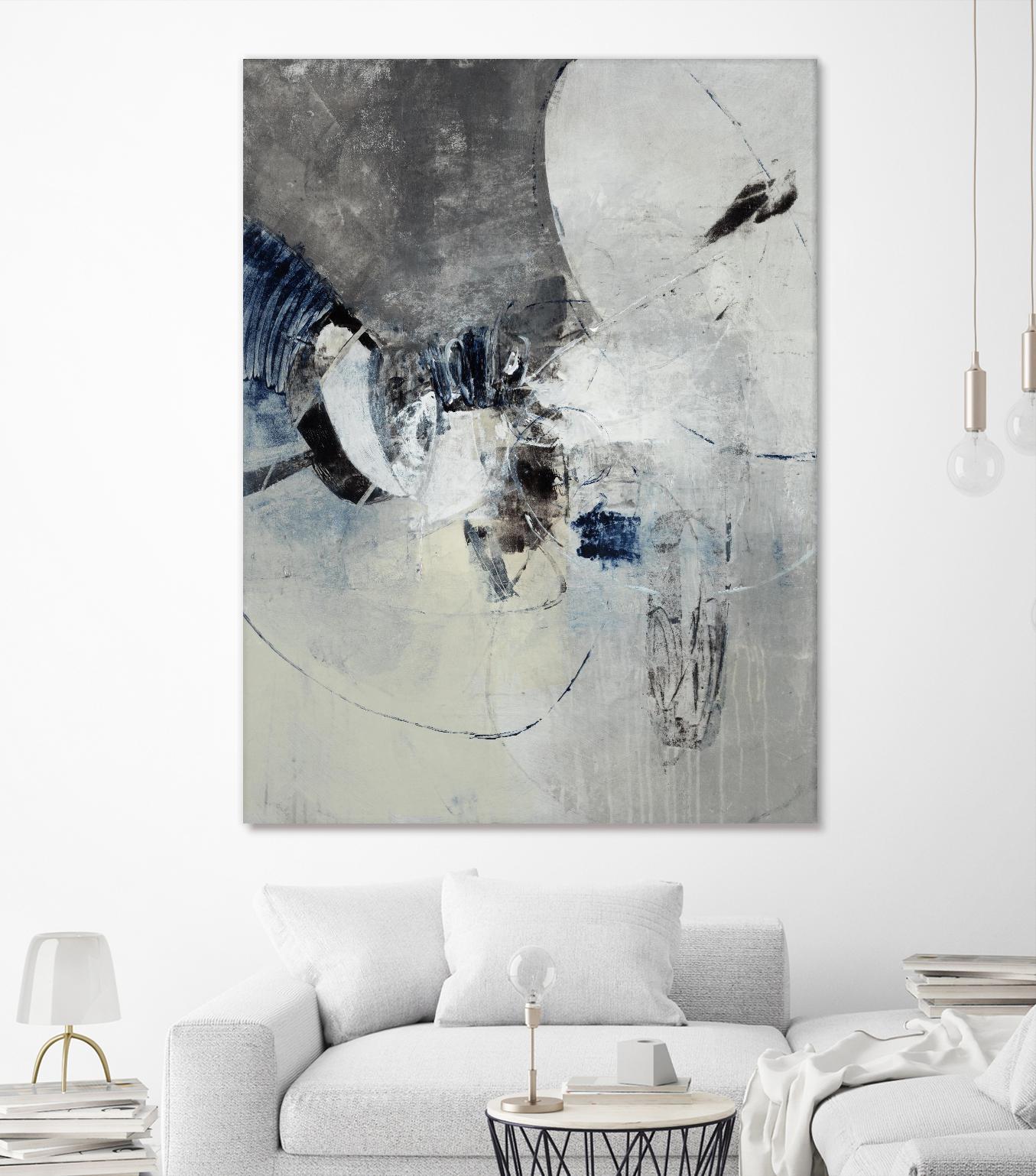 Solid Strike I by Daleno Art on GIANT ART - grey  abstract abstrait 