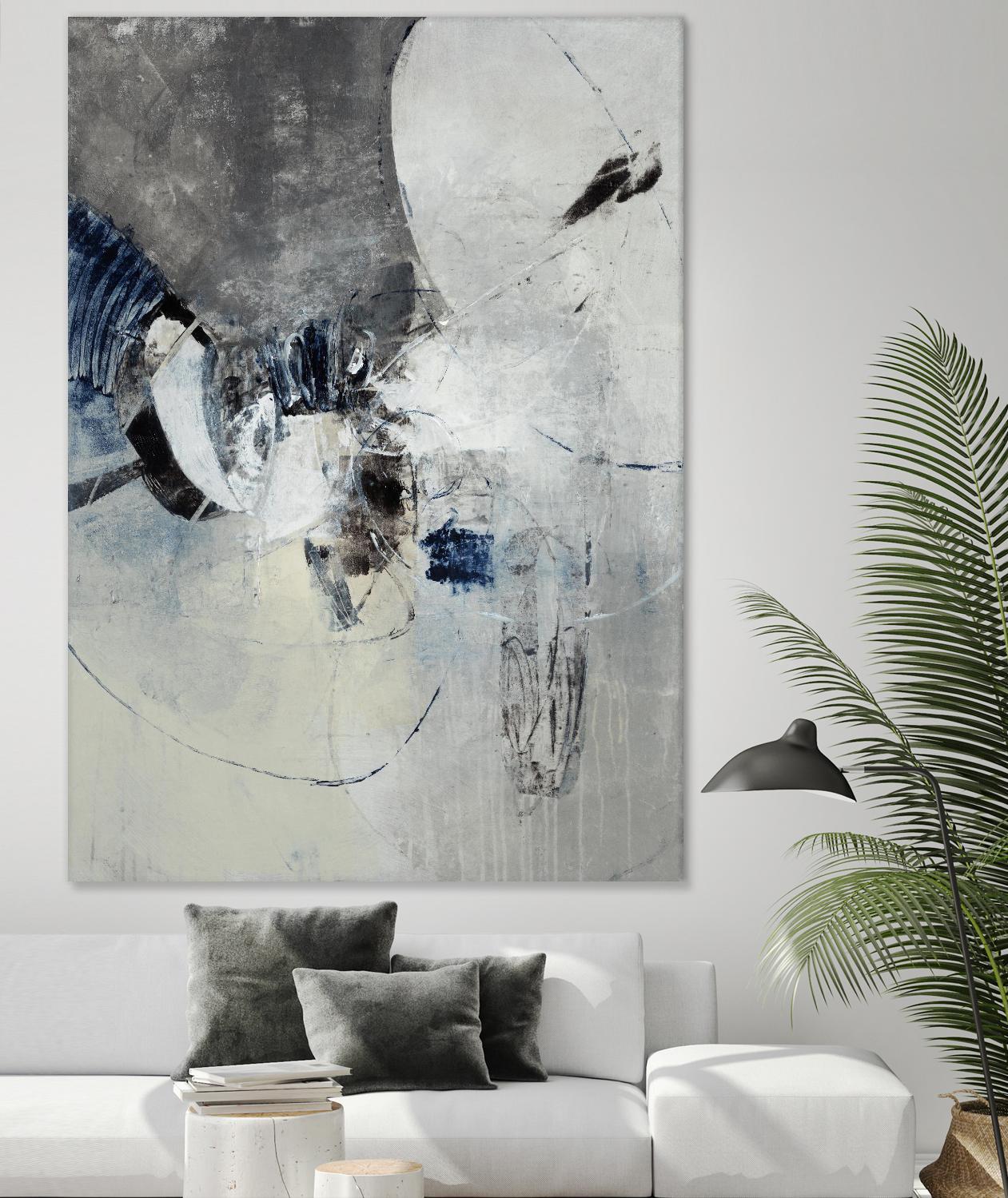 Solid Strike I by Daleno Art on GIANT ART - grey  abstract abstrait 