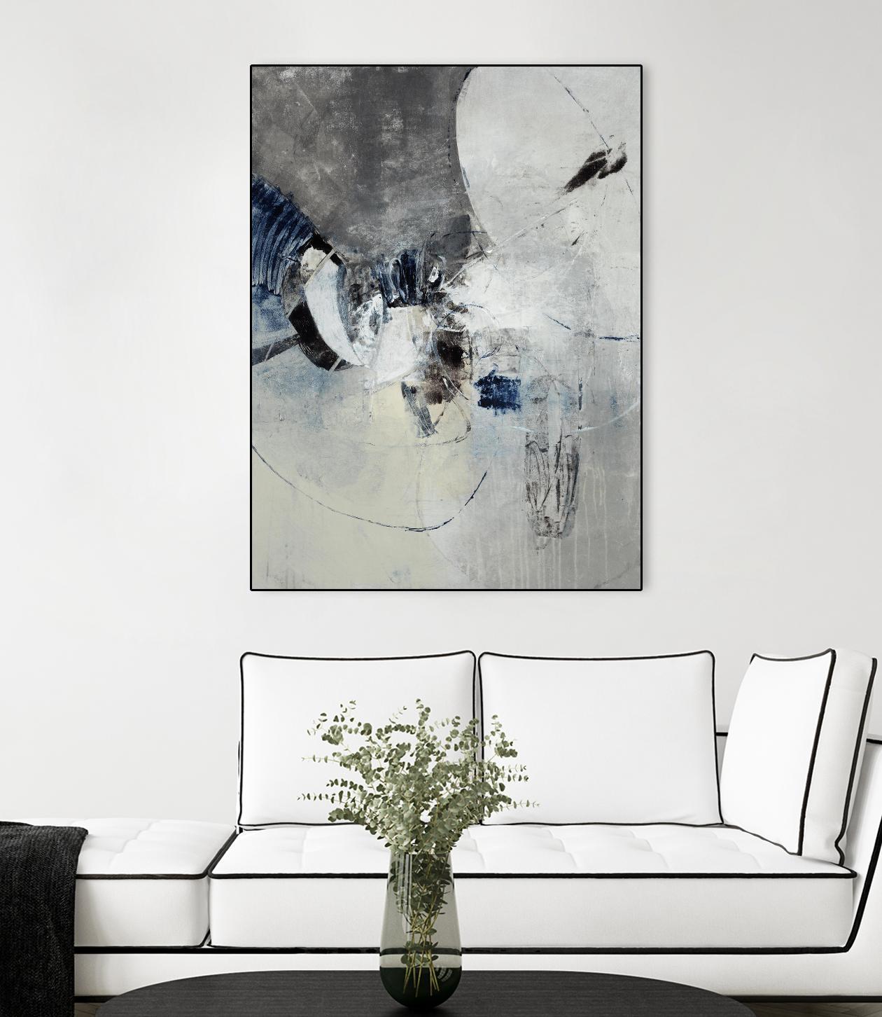 Solid Strike I by Daleno Art on GIANT ART - grey  abstract abstrait 
