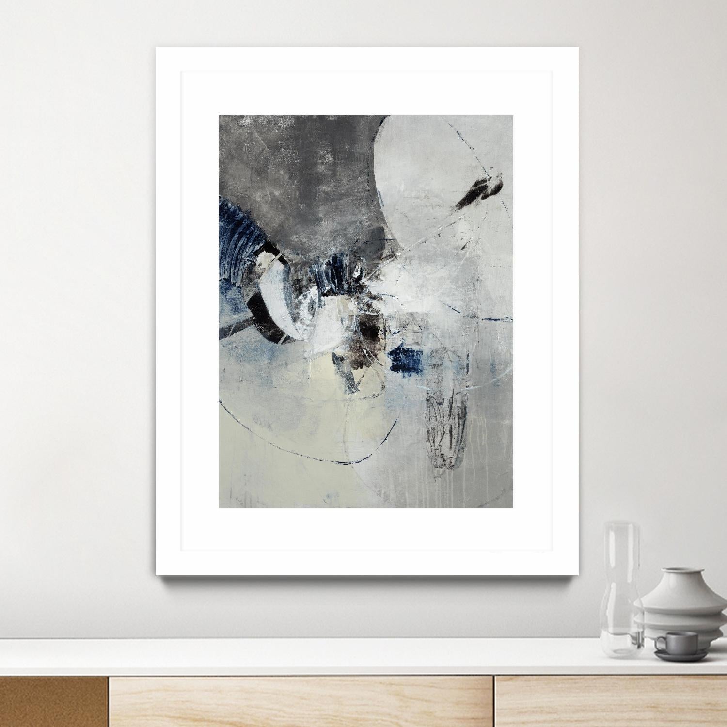 Solid Strike I by Daleno Art on GIANT ART - grey  abstract abstrait 
