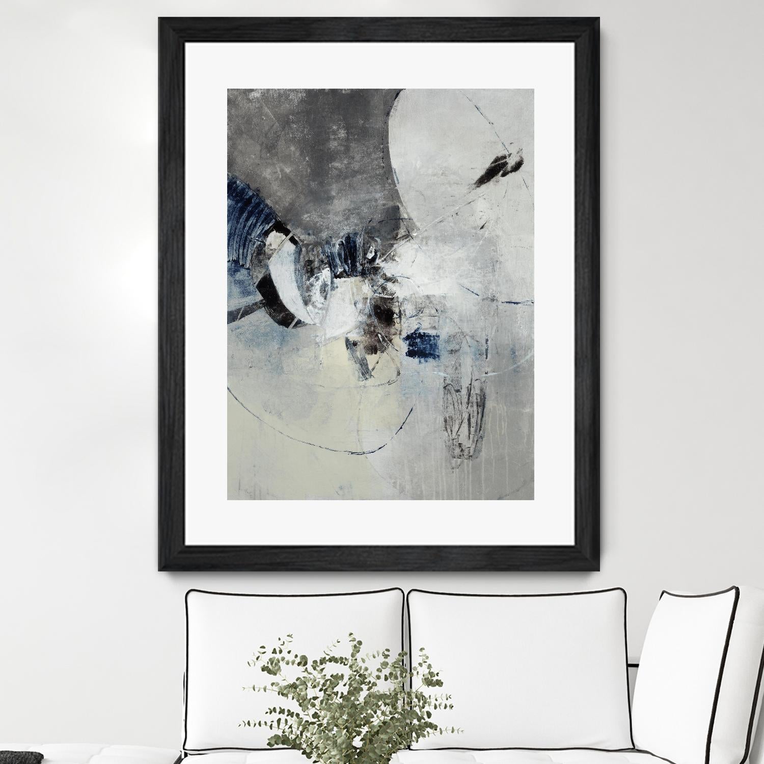 Solid Strike I by Daleno Art on GIANT ART - grey  abstract abstrait 