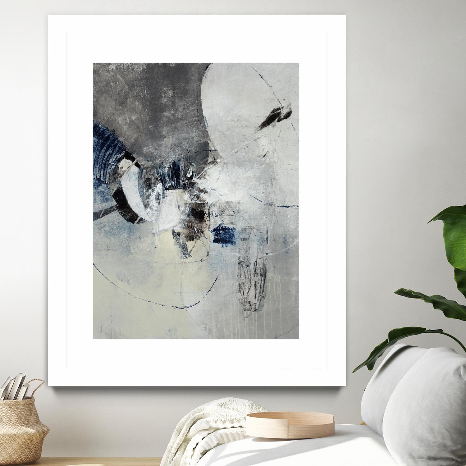 Solid Strike I by Daleno Art on GIANT ART - grey  abstract abstrait 