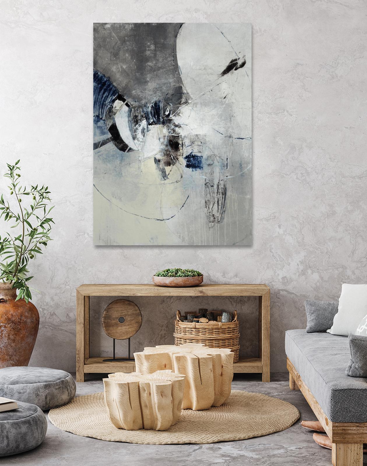 Solid Strike I by Daleno Art on GIANT ART - grey  abstract abstrait 
