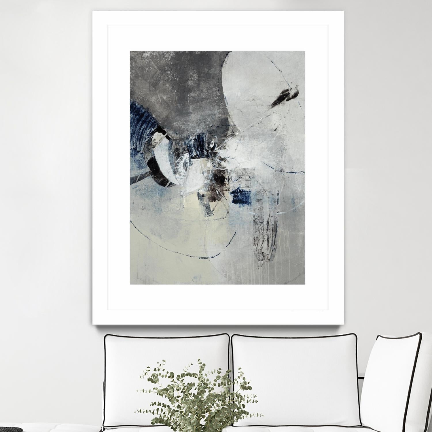 Solid Strike I by Daleno Art on GIANT ART - grey  abstract abstrait 