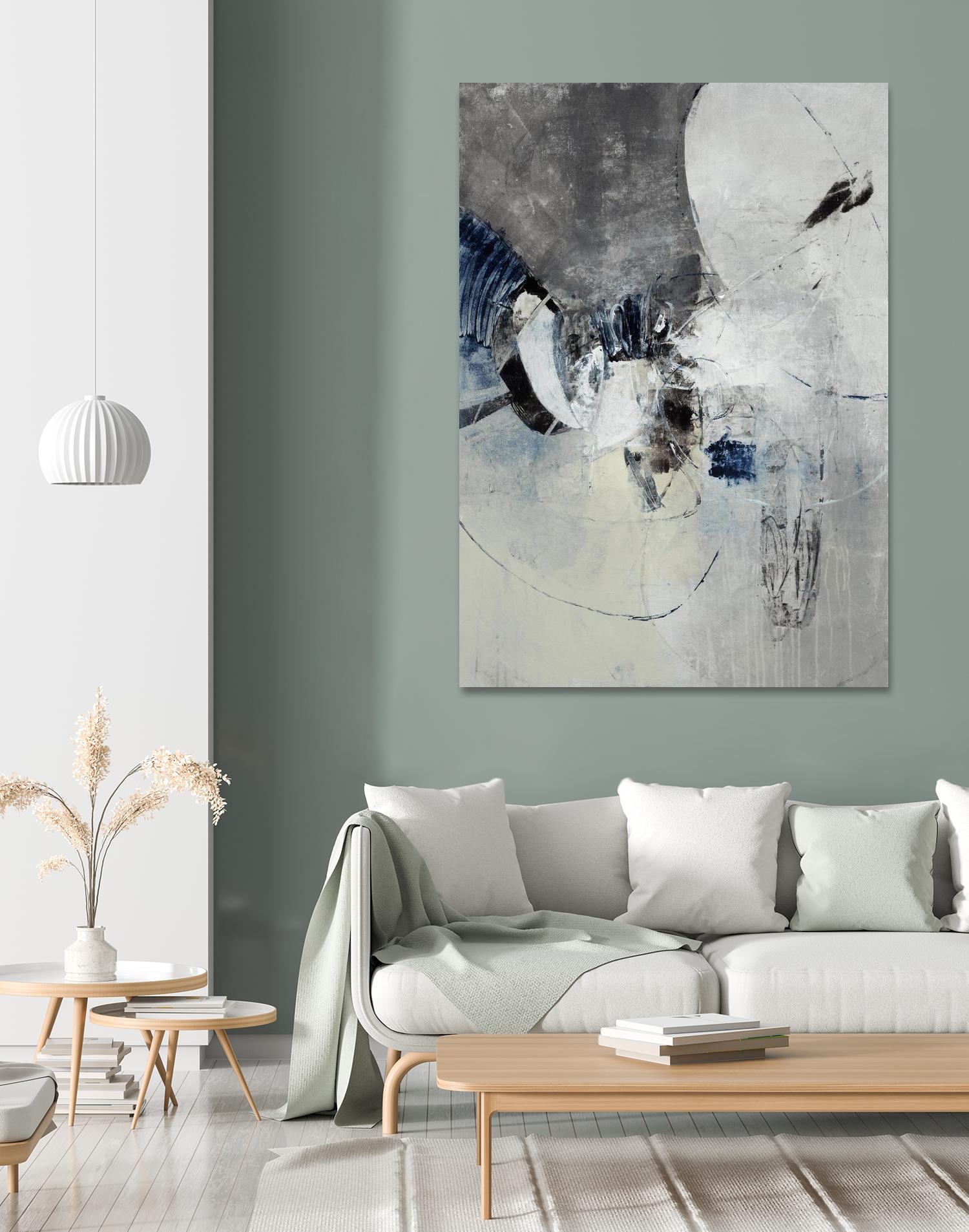 Solid Strike I by Daleno Art on GIANT ART - grey  abstract abstrait 