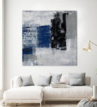 Just One TIme II by Daleno Art on GIANT ART - bleu abstract
