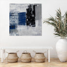 Just One TIme II by Daleno Art on GIANT ART - bleu abstract