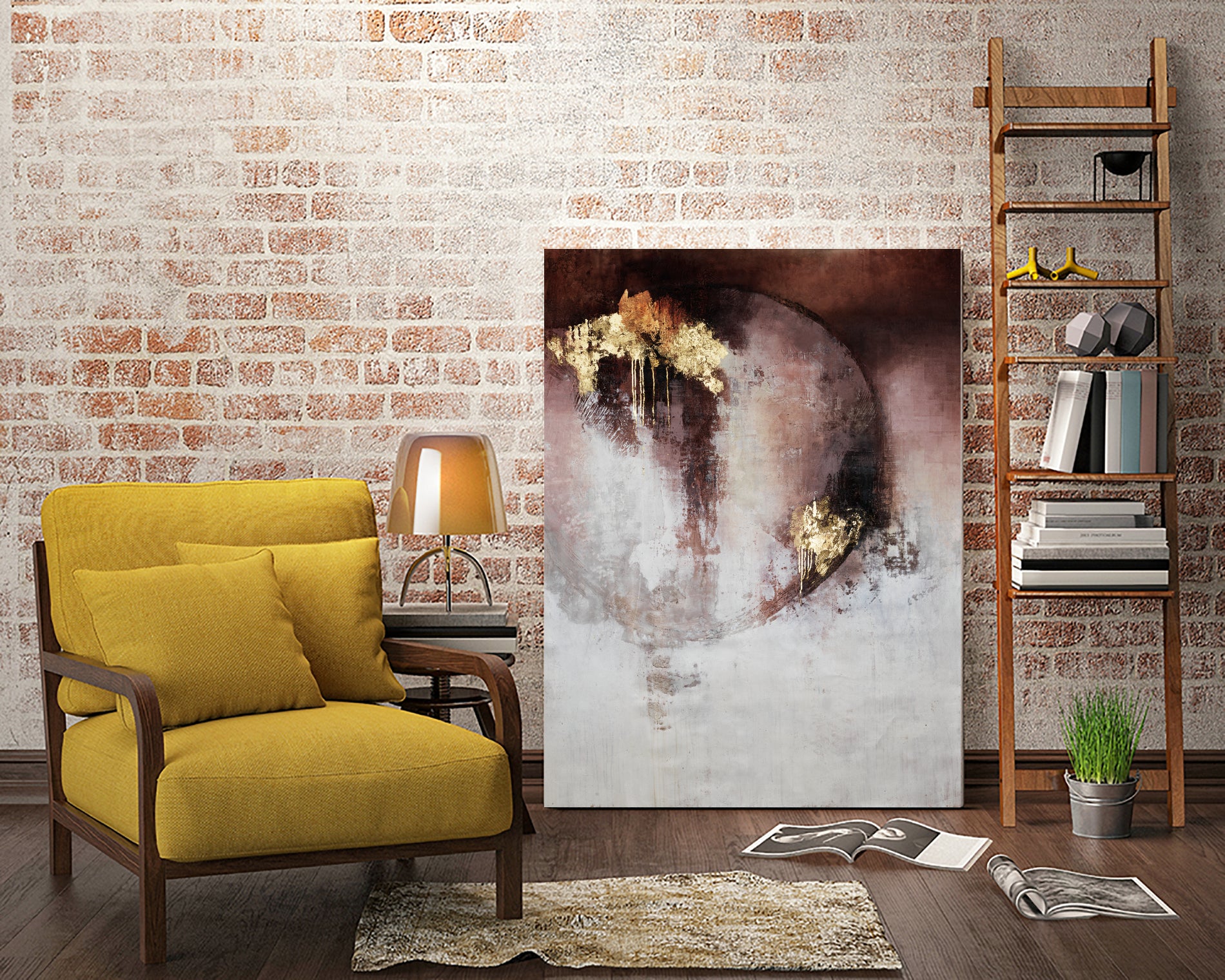 Vintage Wines II by Daleno Art on GIANT ART -  abstract