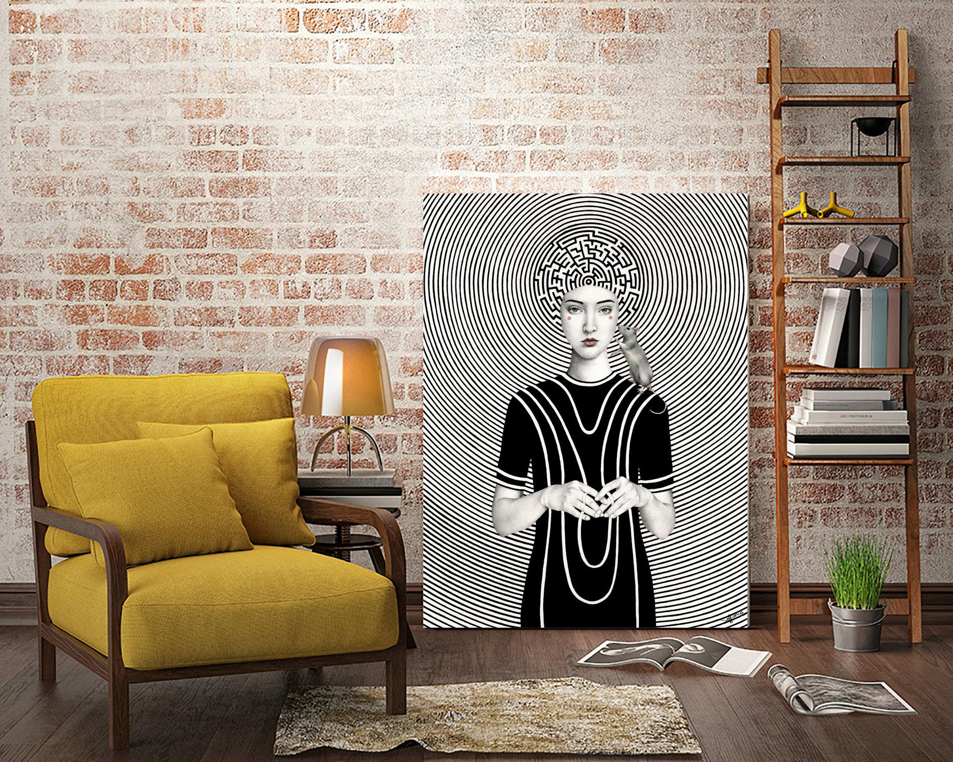 Mara by Sofia Bonati on GIANT ART - white men and women