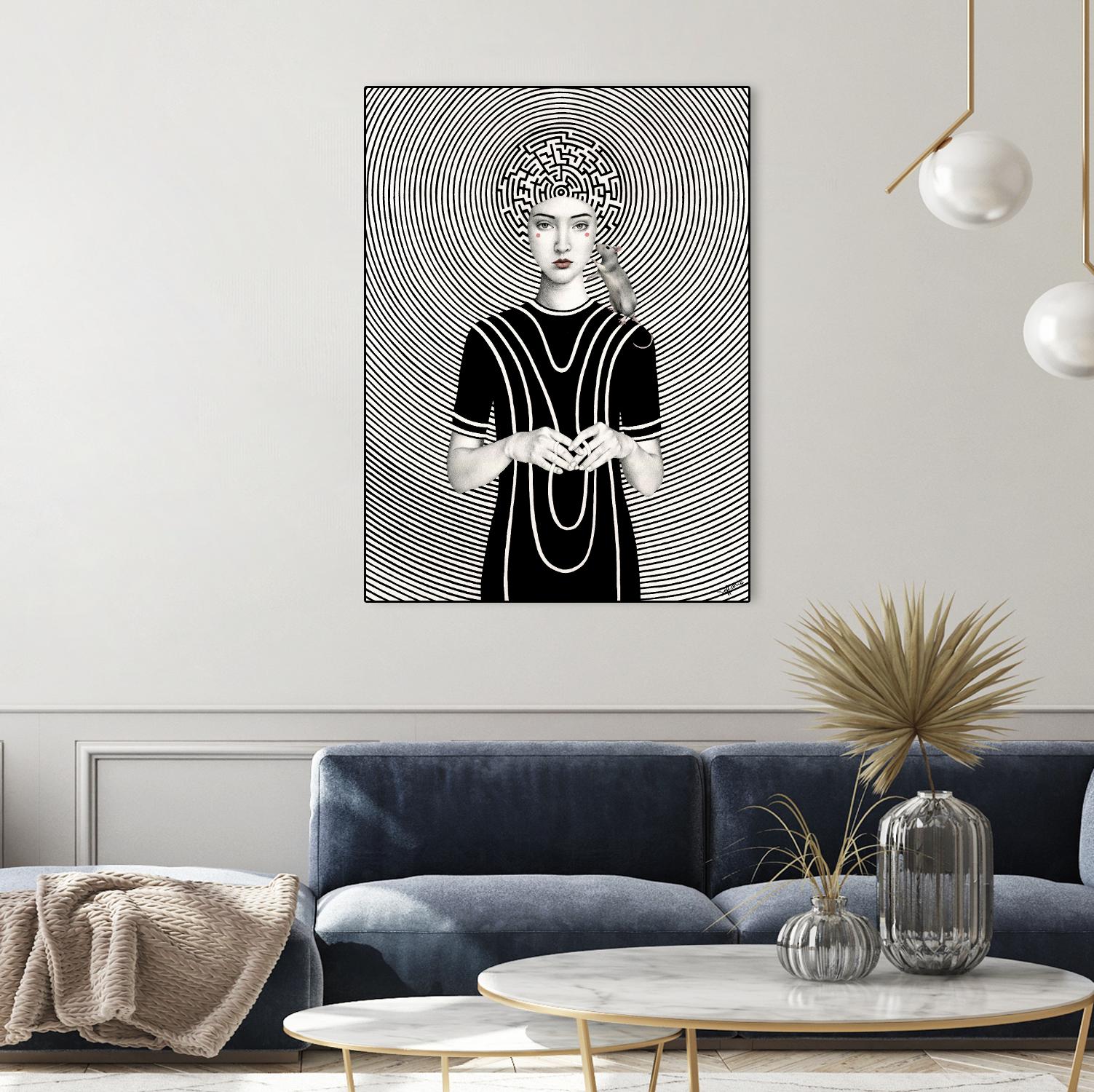 Mara by Sofia Bonati on GIANT ART - white men and women
