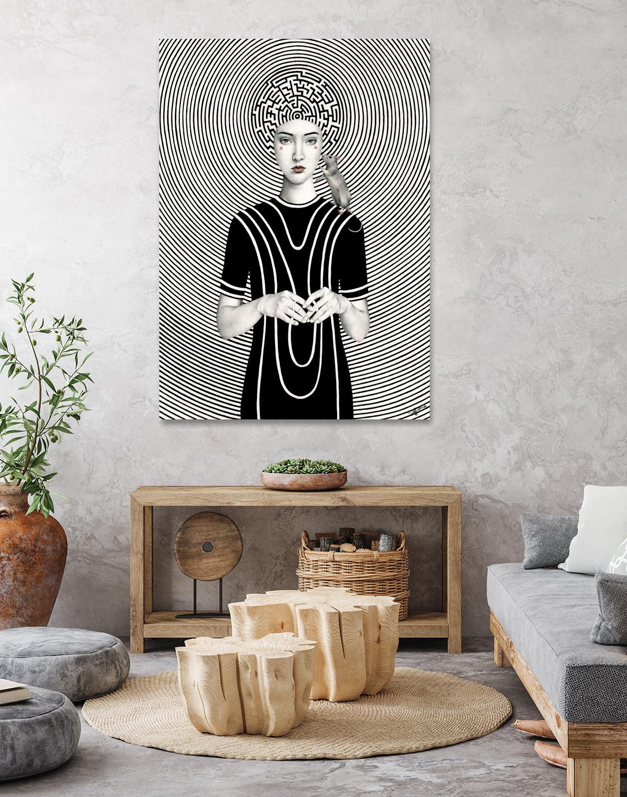 Mara by Sofia Bonati on GIANT ART - white men and women