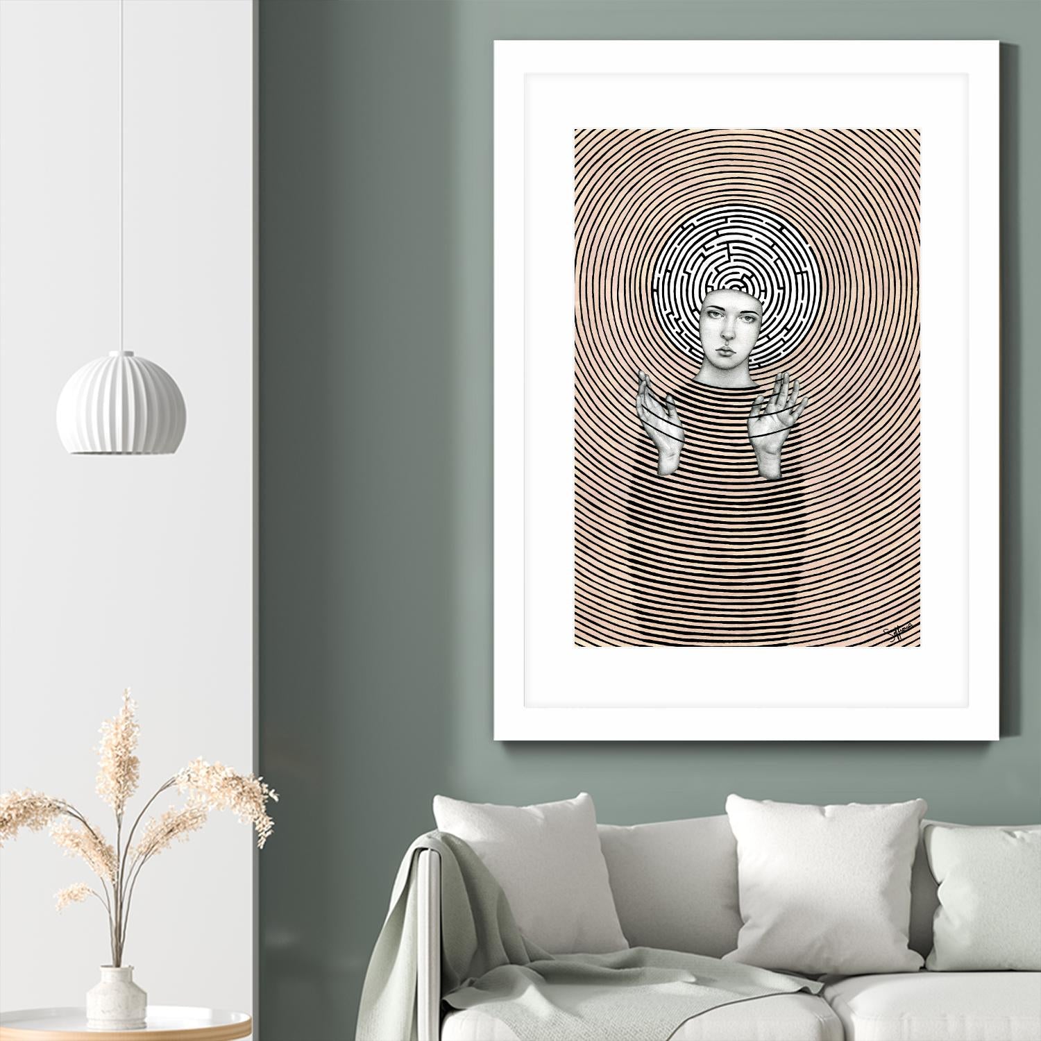 Vanda by Sofia Bonati on GIANT ART - black men and women