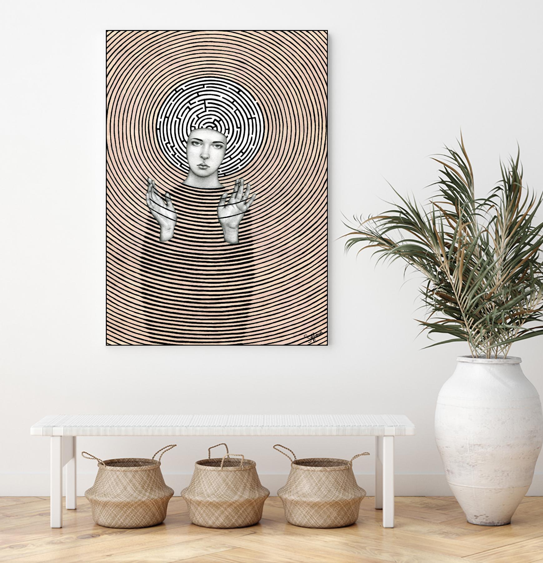 Vanda by Sofia Bonati on GIANT ART - black men and women