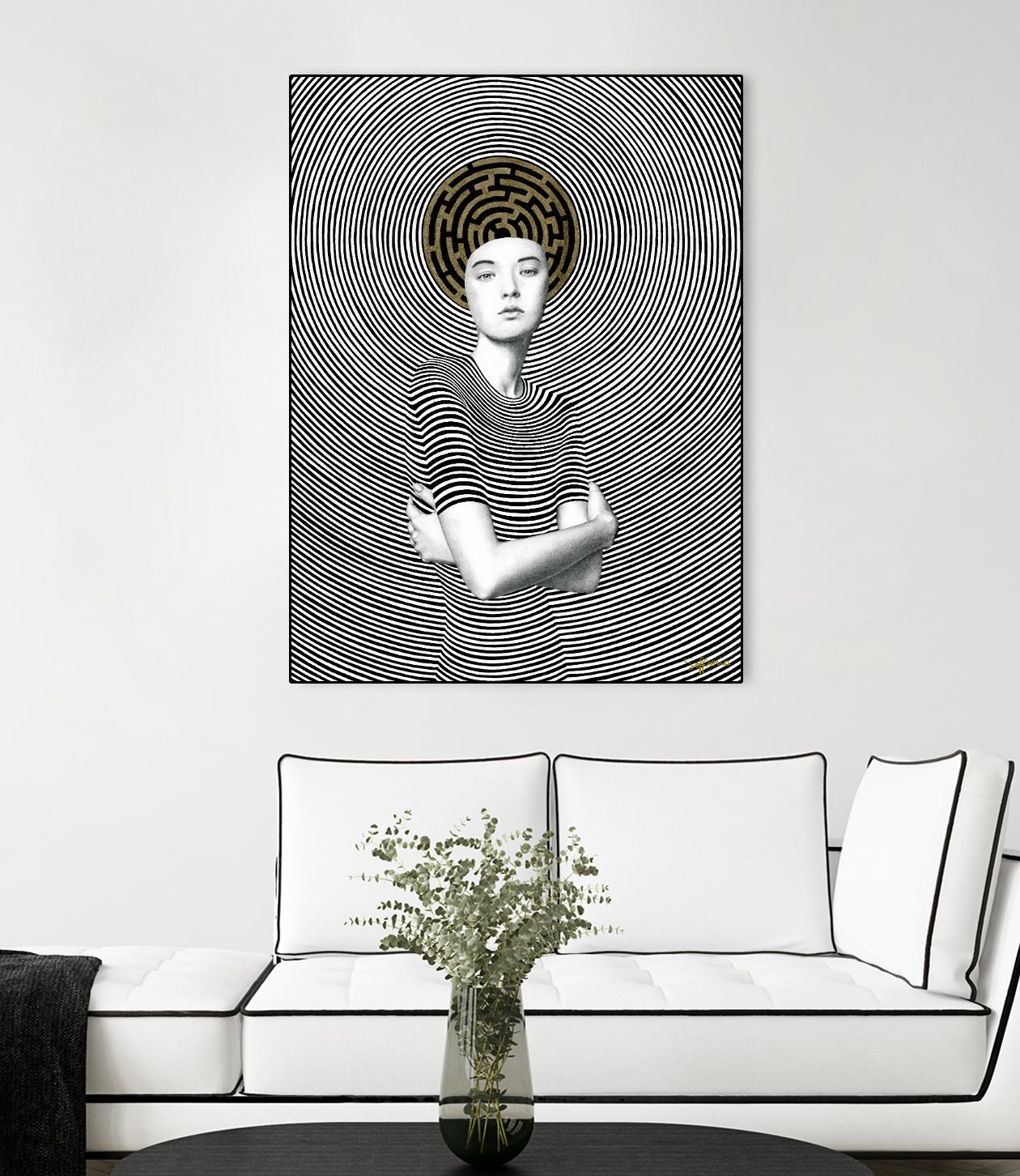 Odette by Sofia Bonati on GIANT ART - white men and women