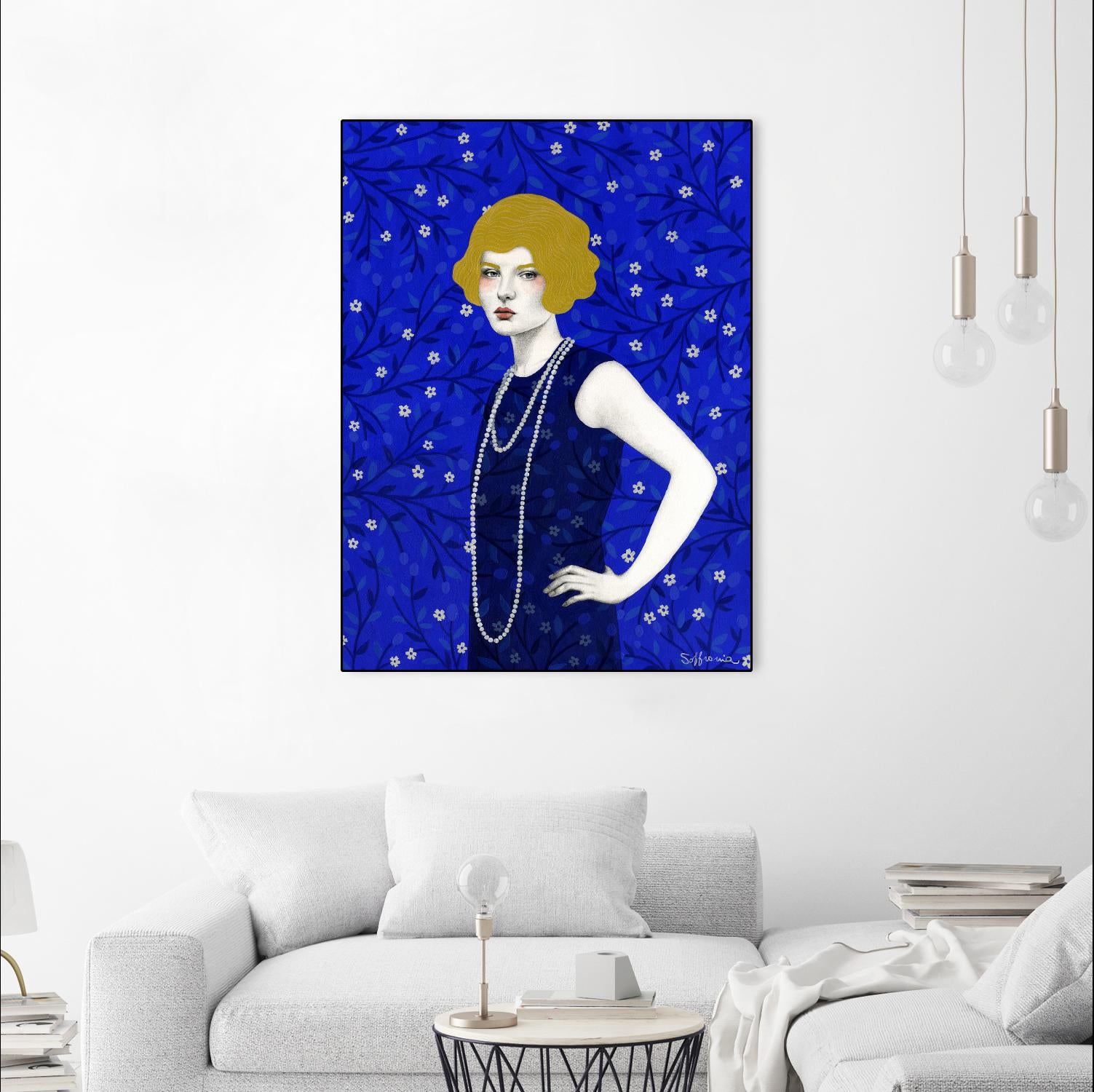 Zelda by Sofia Bonati on GIANT ART - yellow men and women