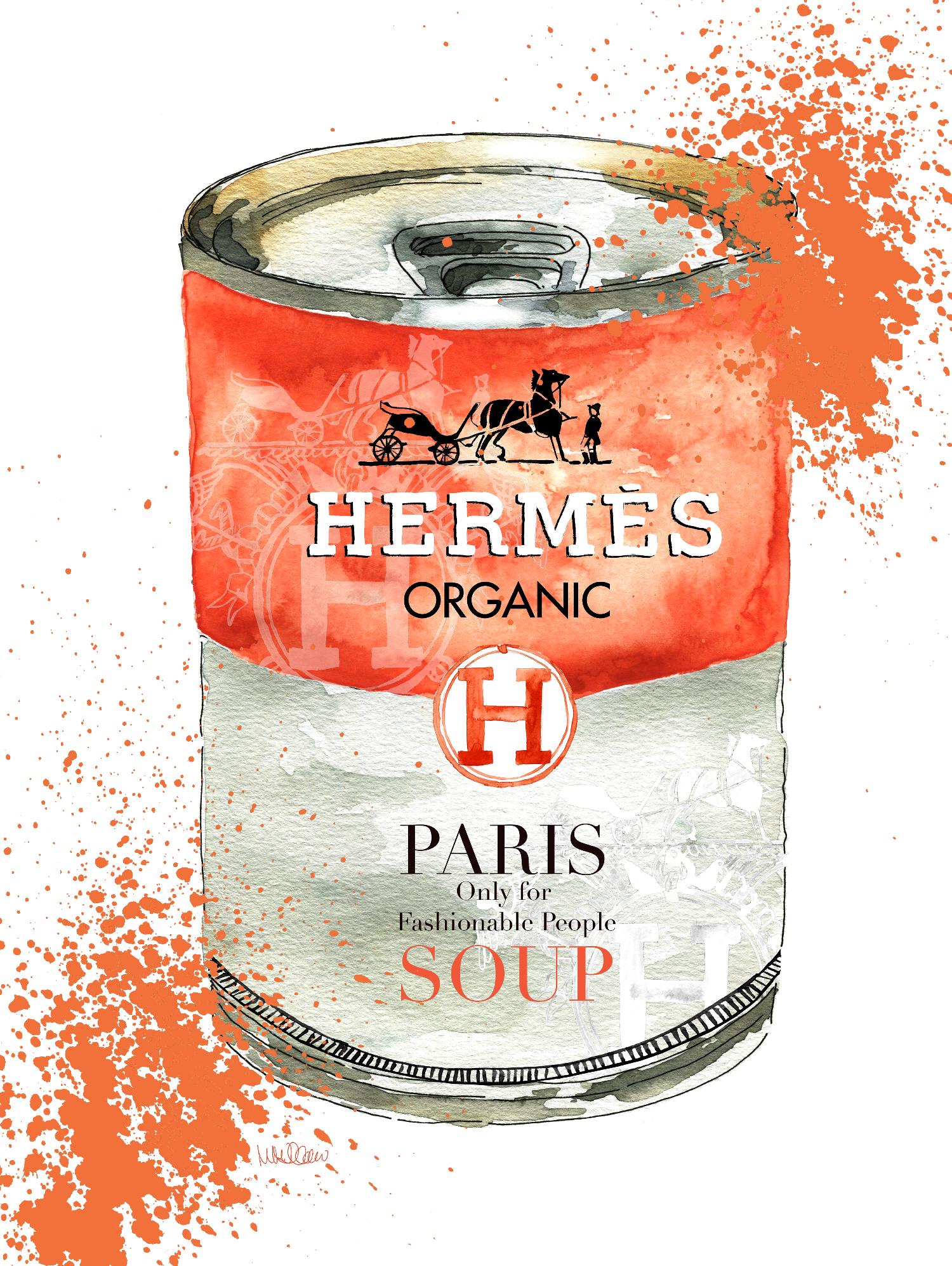 Hermes Soup by Mercedes Lopez Charro on GIANT ART