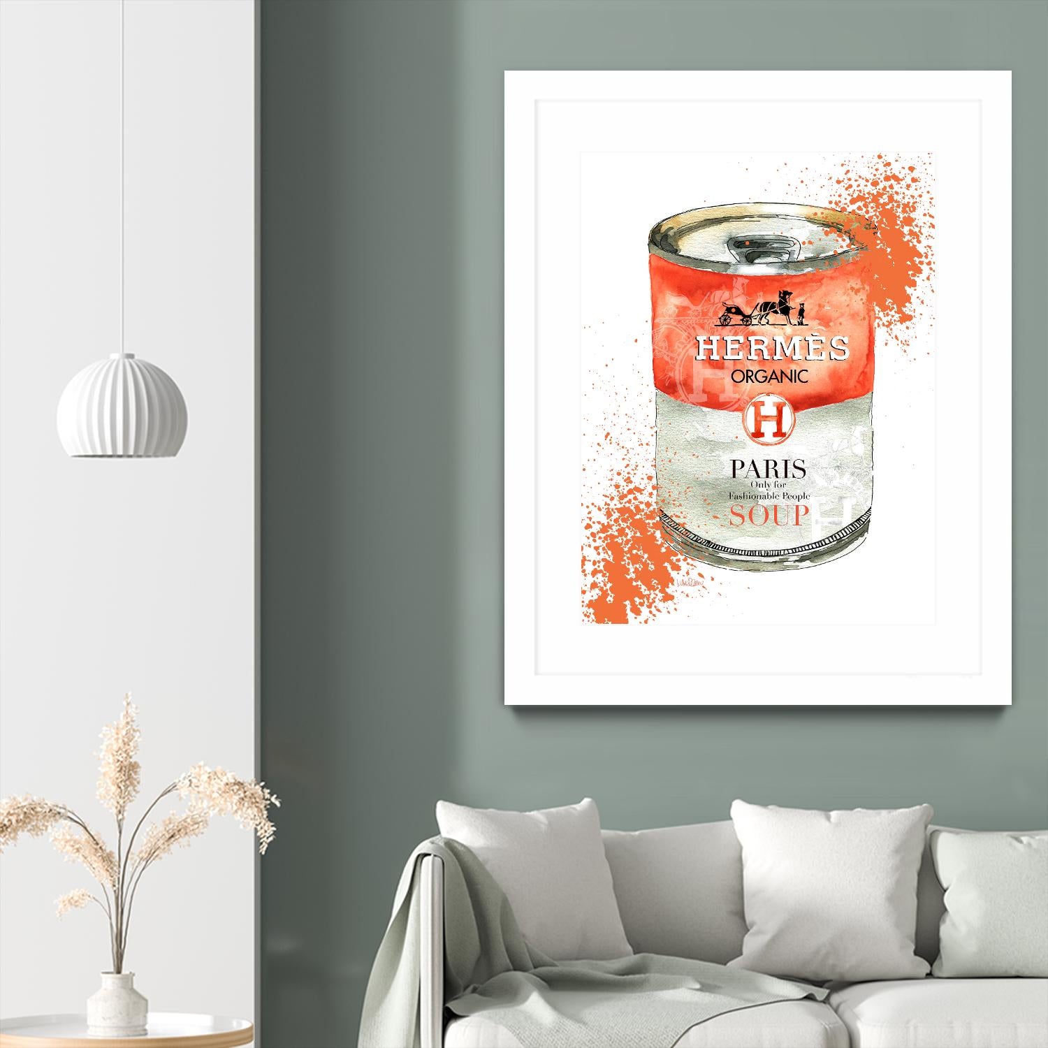 Hermes Soup by Mercedes Lopez Charro on GIANT ART