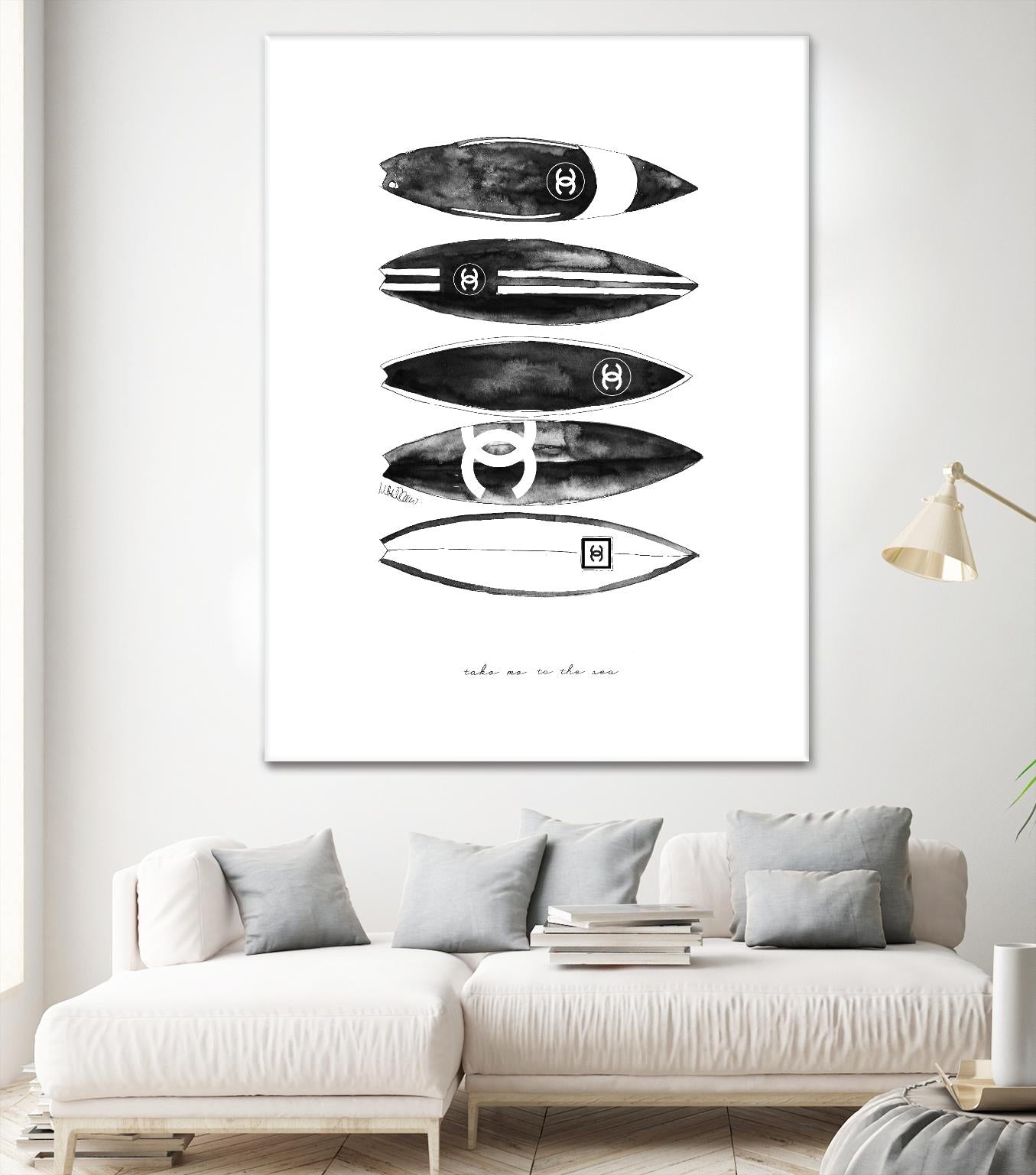 Surf Portrait by Mercedes Lopez Charro on GIANT ART