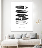 Surf Portrait by Mercedes Lopez Charro on GIANT ART