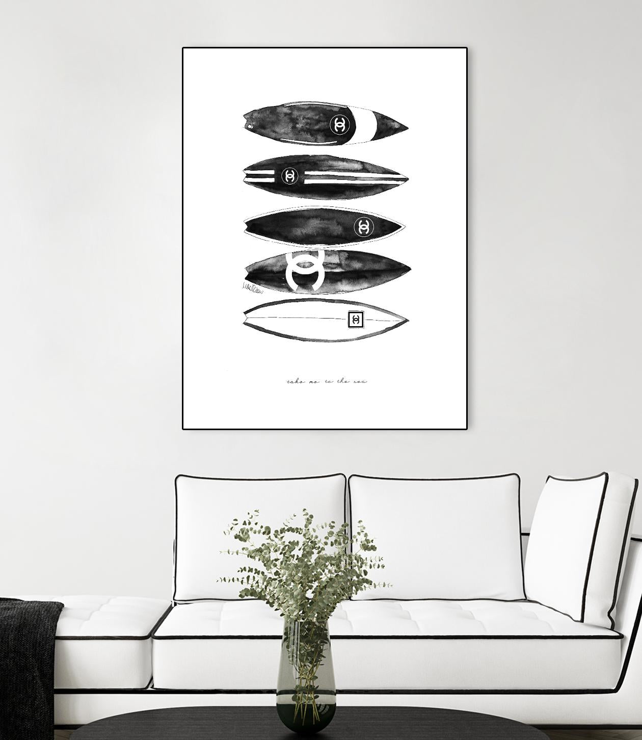 Surf Portrait by Mercedes Lopez Charro on GIANT ART