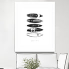 Surf Portrait by Mercedes Lopez Charro on GIANT ART
