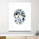 Oval Diamond by Mercedes Lopez Charro on GIANT ART