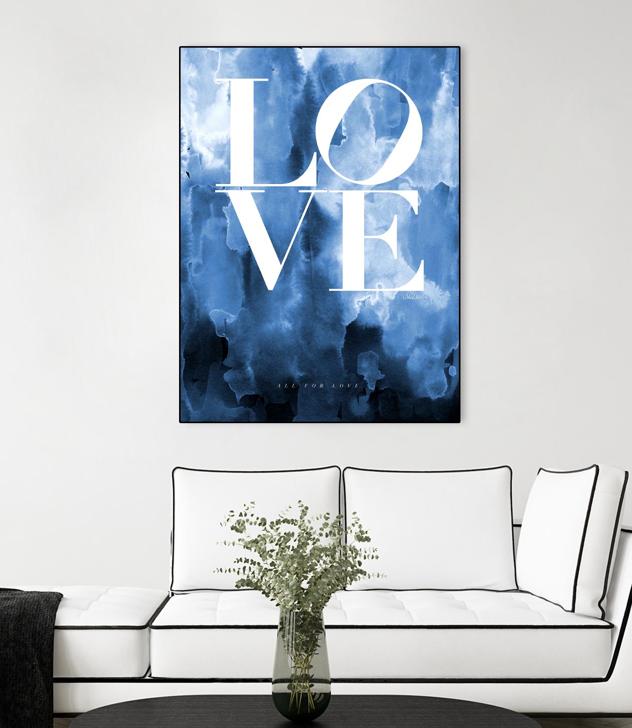 All For Love by Mercedes Lopez Charro on GIANT ART