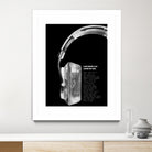 Last Night a DJ (Black) by Mercedes Lopez Charro on GIANT ART