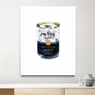 Prada Soup by Mercedes Lopez Charro on GIANT ART - gold watercolor warhol