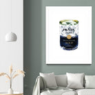 Prada Soup by Mercedes Lopez Charro on GIANT ART - gold watercolor warhol