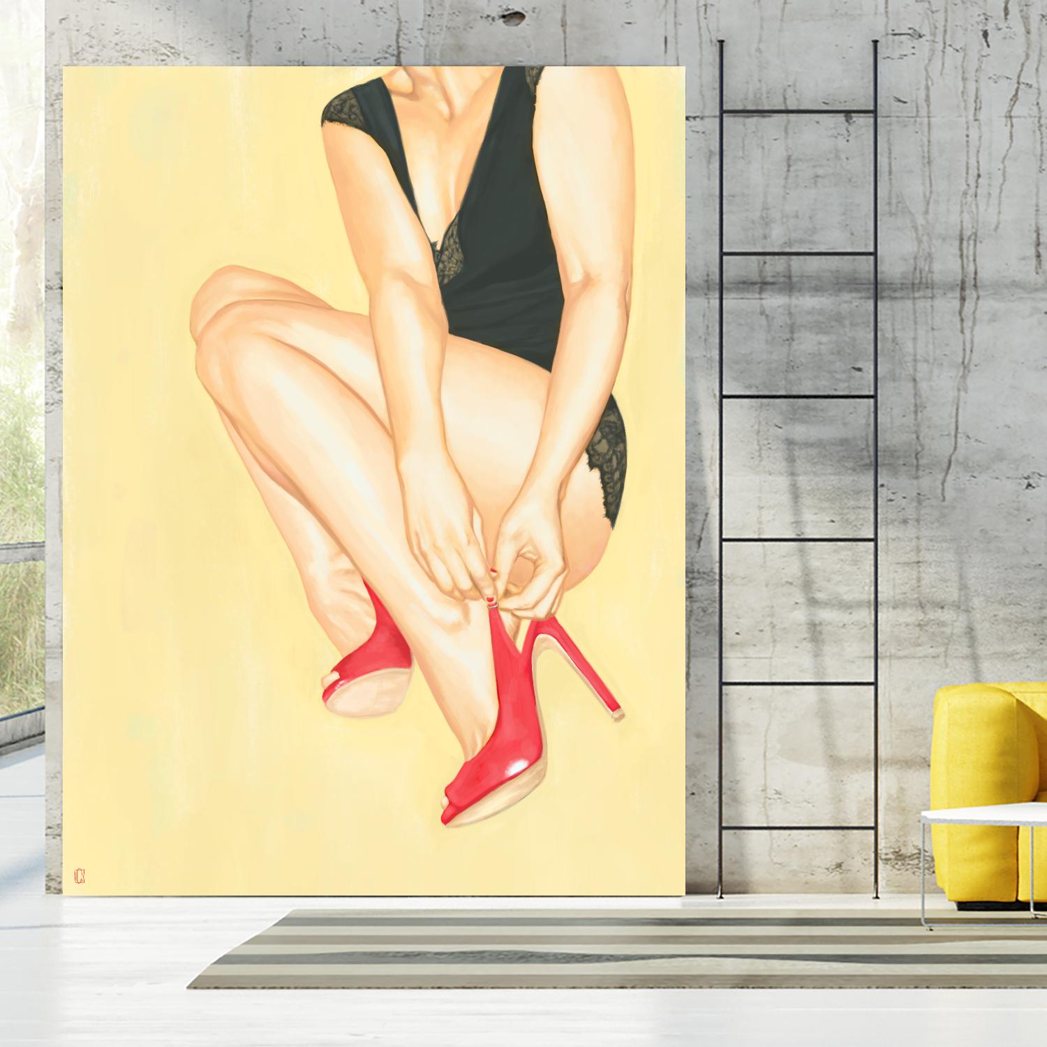 Dorothy by Alexander Grahovsky on GIANT ART - beige men and women